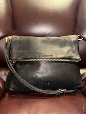 Margot New York Robbie Fold Over Crossbody Bag